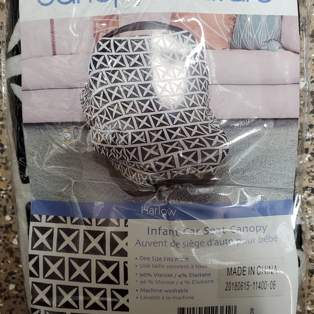 Infant car seat cover